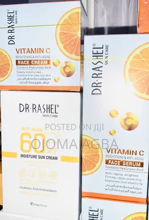 Dr Rashel Facial Skincare Set (Face Cream, Serum and Sun Screen)