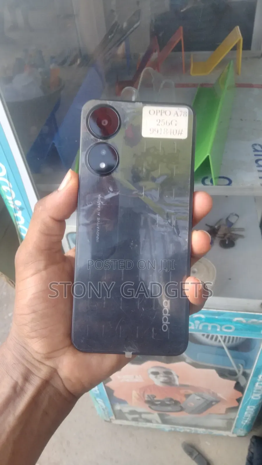 New Oppo A78 128 GB Black