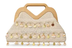 Cream Woven Bag