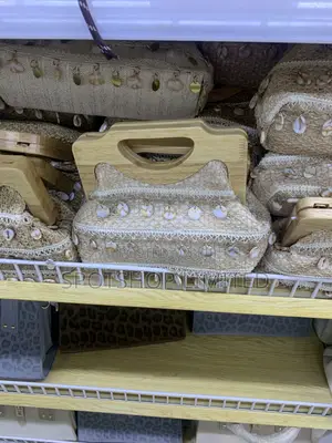 Cream Woven Bag