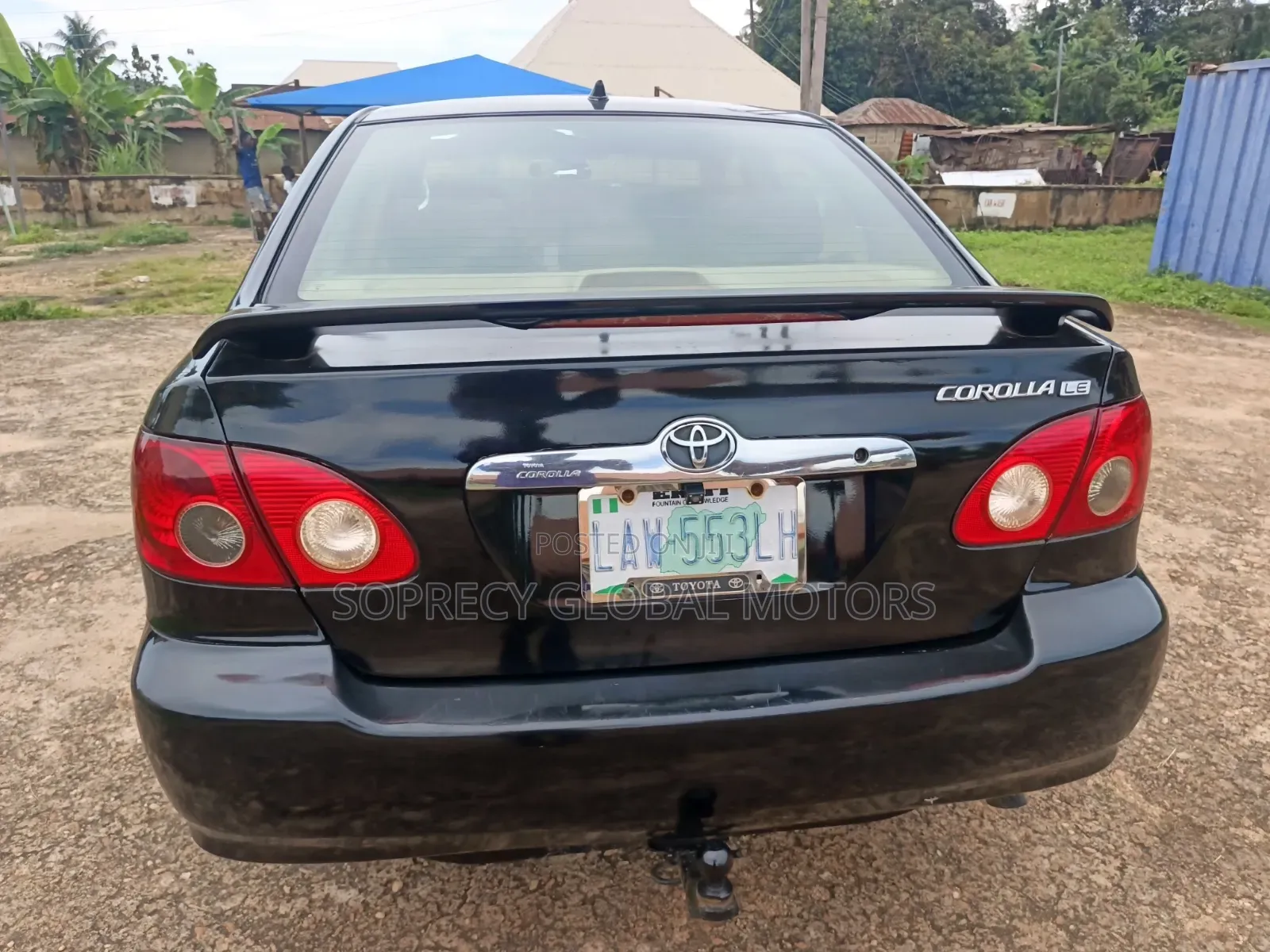 Toyota Corolla 2007 Black