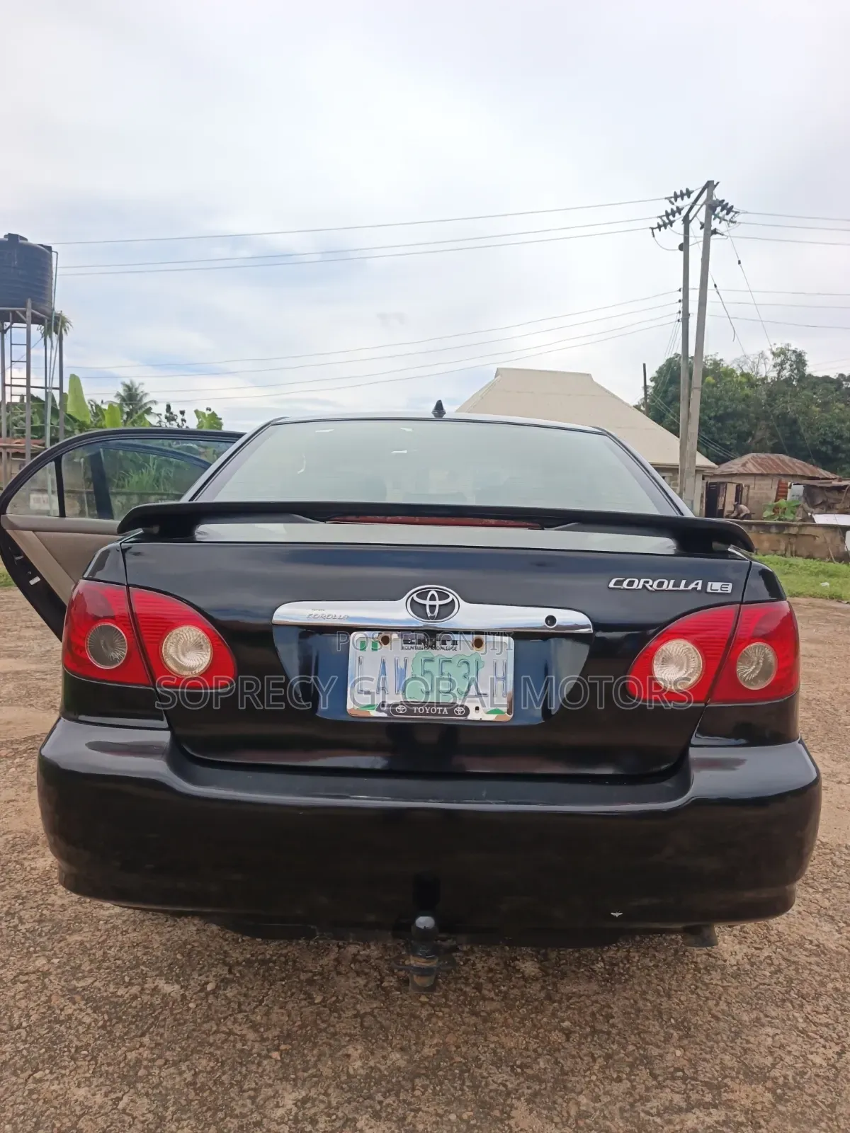 Toyota Corolla 2007 Black