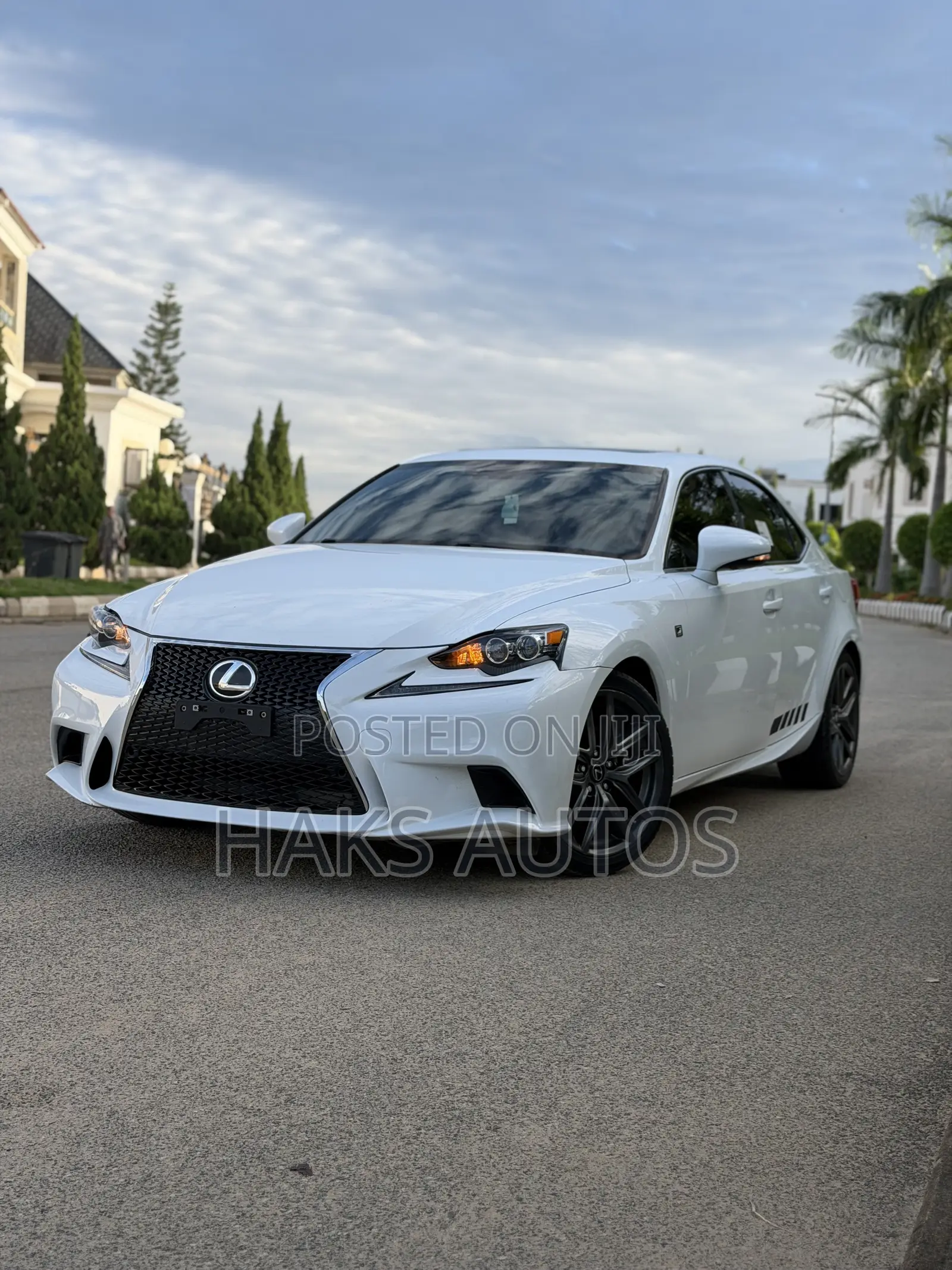 Lexus IS 2015 White