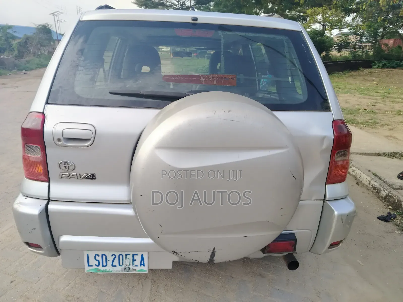 Toyota RAV4 Automatic 2003 Silver
