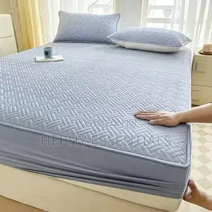 Premium Quality Waterproof Bed Cover With 2 Pillowcase