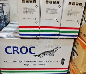 Croc 210ah 12v Dry Cell Battery