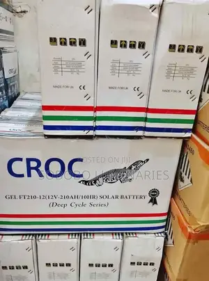 Croc 210ah 12v Dry Cell Battery