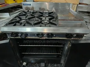 4 Burner Industrial Gas Cooker