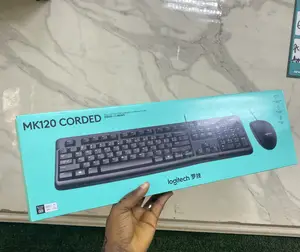 Logitech Wire Keyboard With Mouse