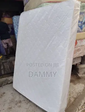 Brand-New, White Quilted Mattress