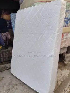 Brand-New, White Quilted Mattress