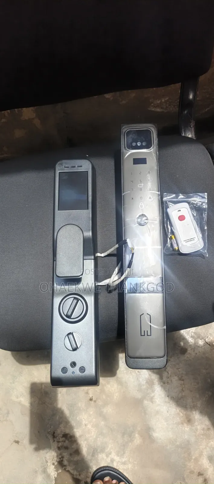 3D High Definition Camera Smart Key Lock With Remote Control