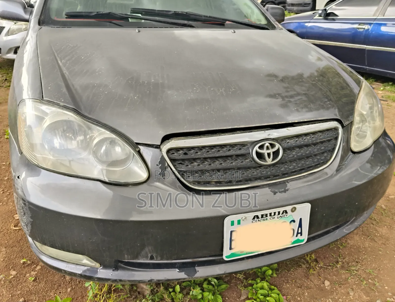 Toyota Corolla Sedan 2003 Gray