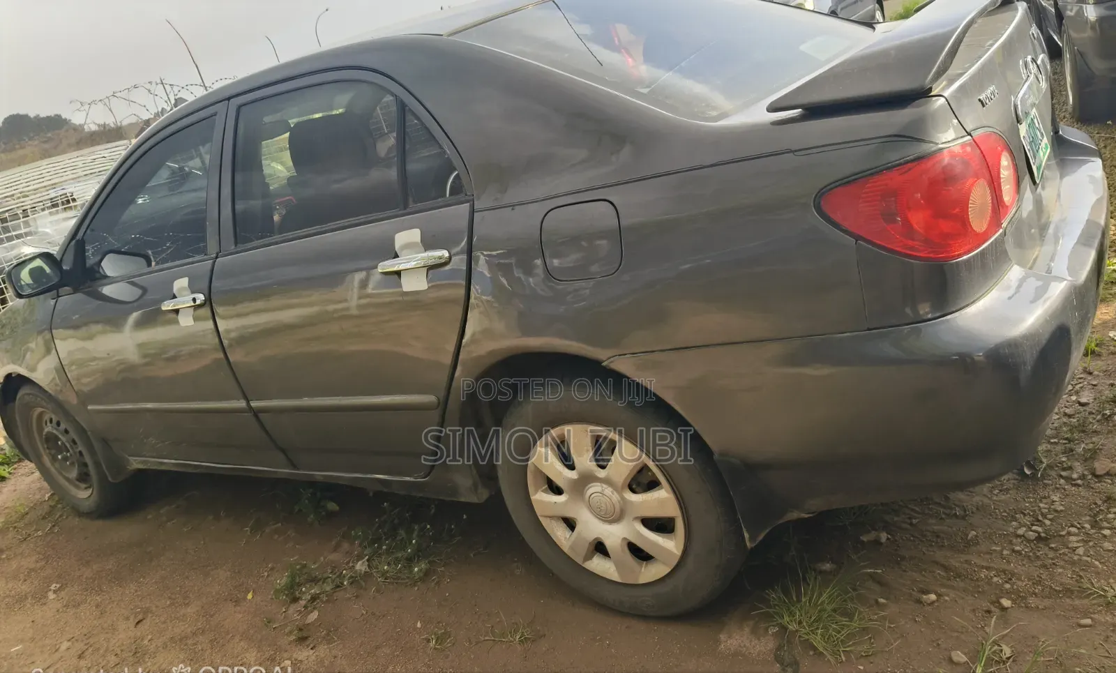 Toyota Corolla Sedan 2003 Gray