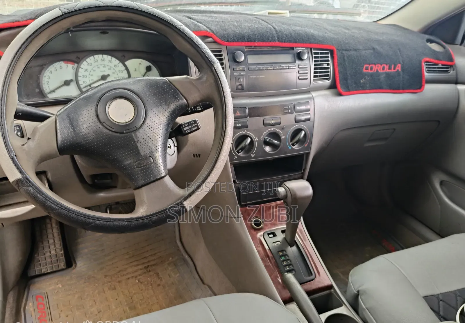 Toyota Corolla Sedan 2003 Gray
