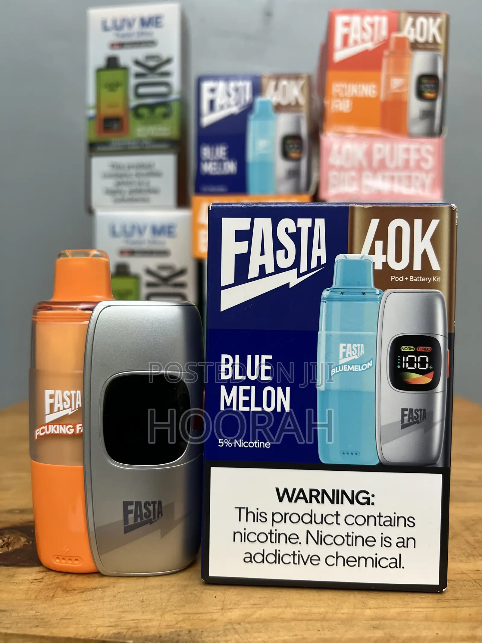 Fasta 40k Puffs Refillable Vape