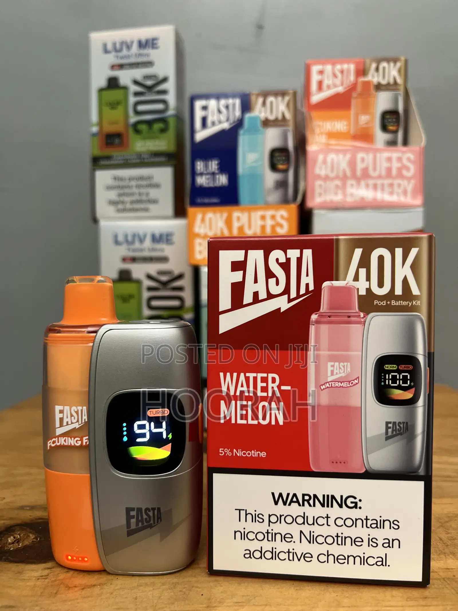 Fasta 40k Puffs Refillable Vape