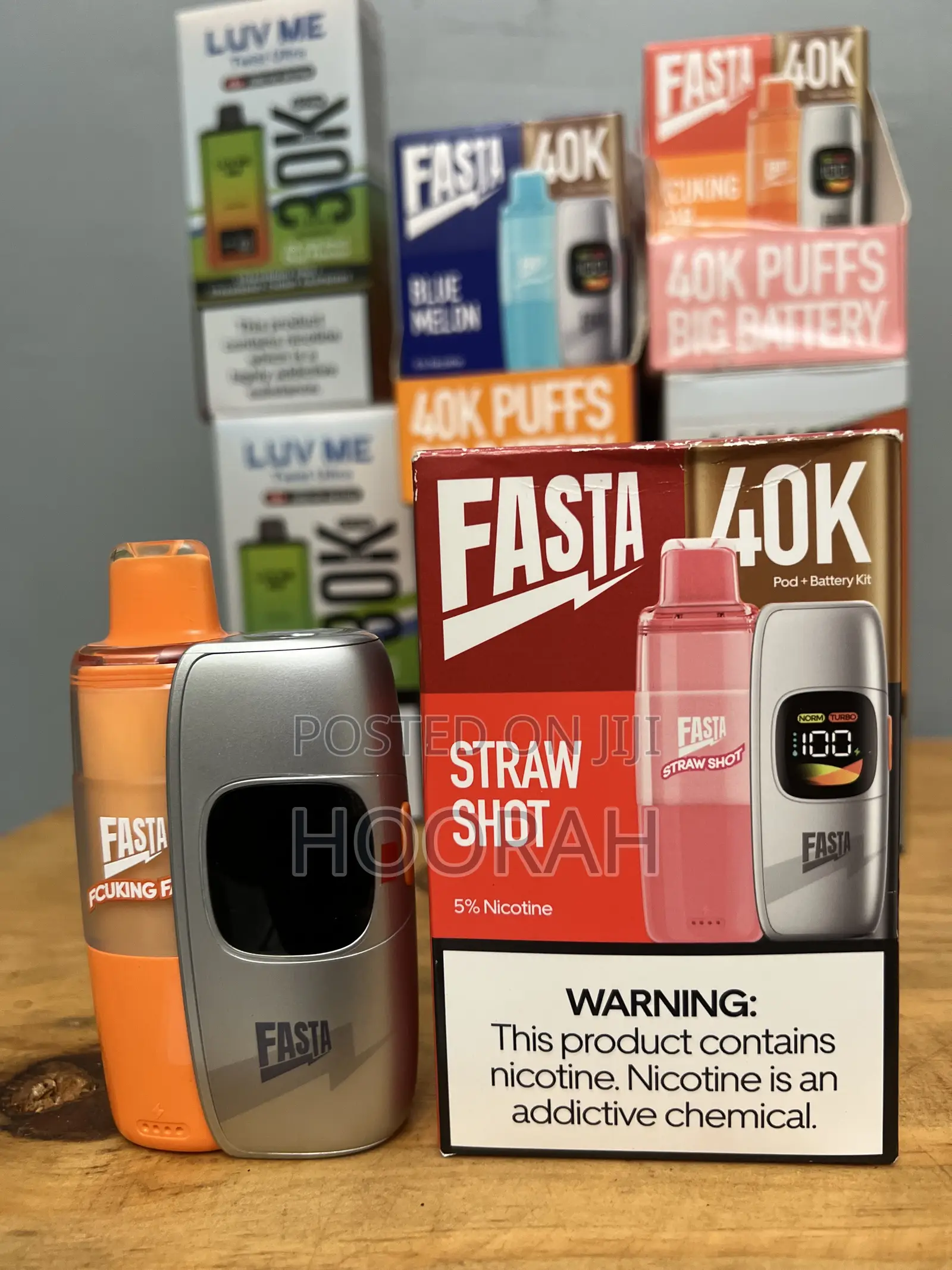 Fasta 40k Puffs Refillable Vape