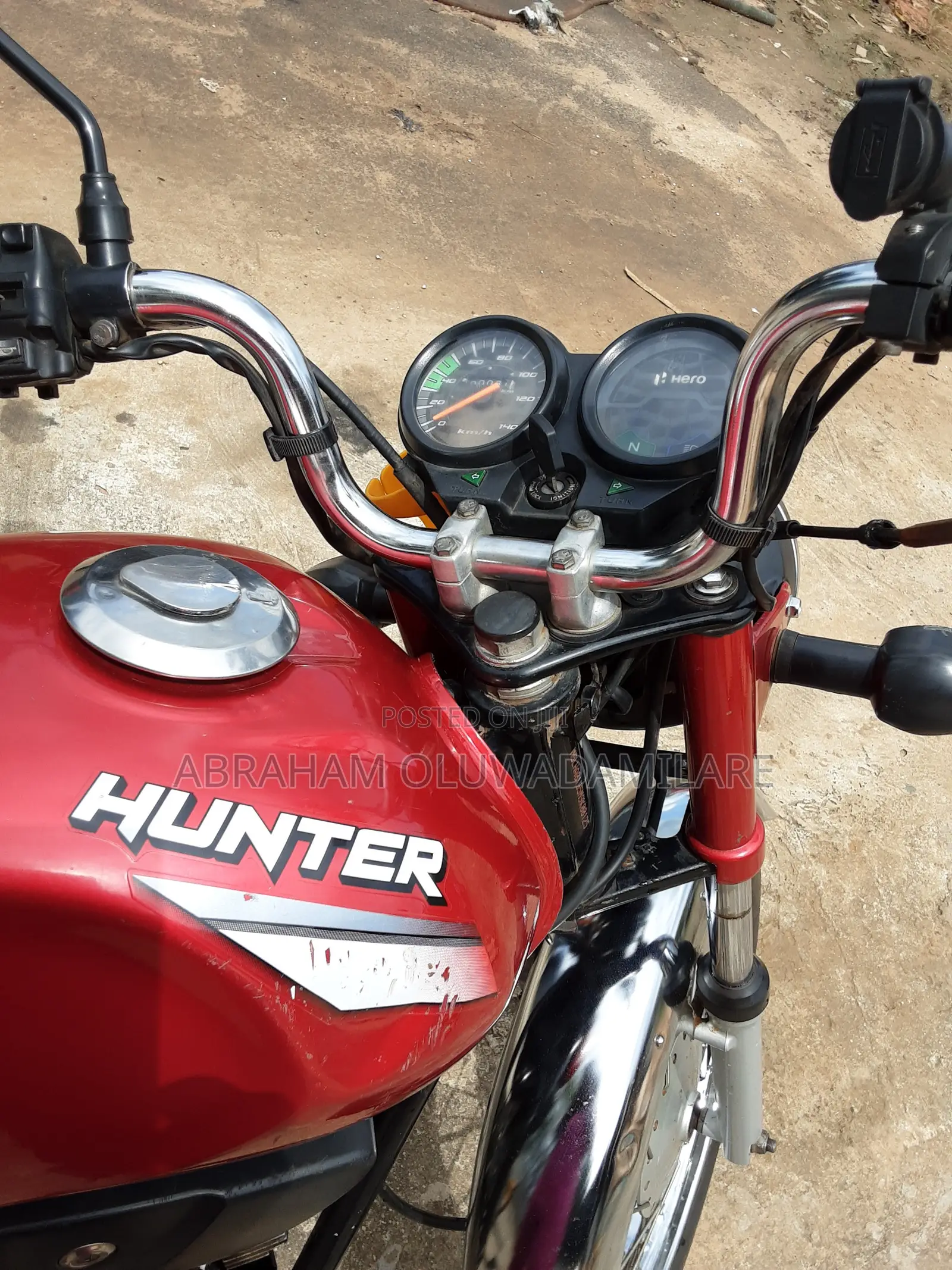 Hero Hunter 125 2024 Pink