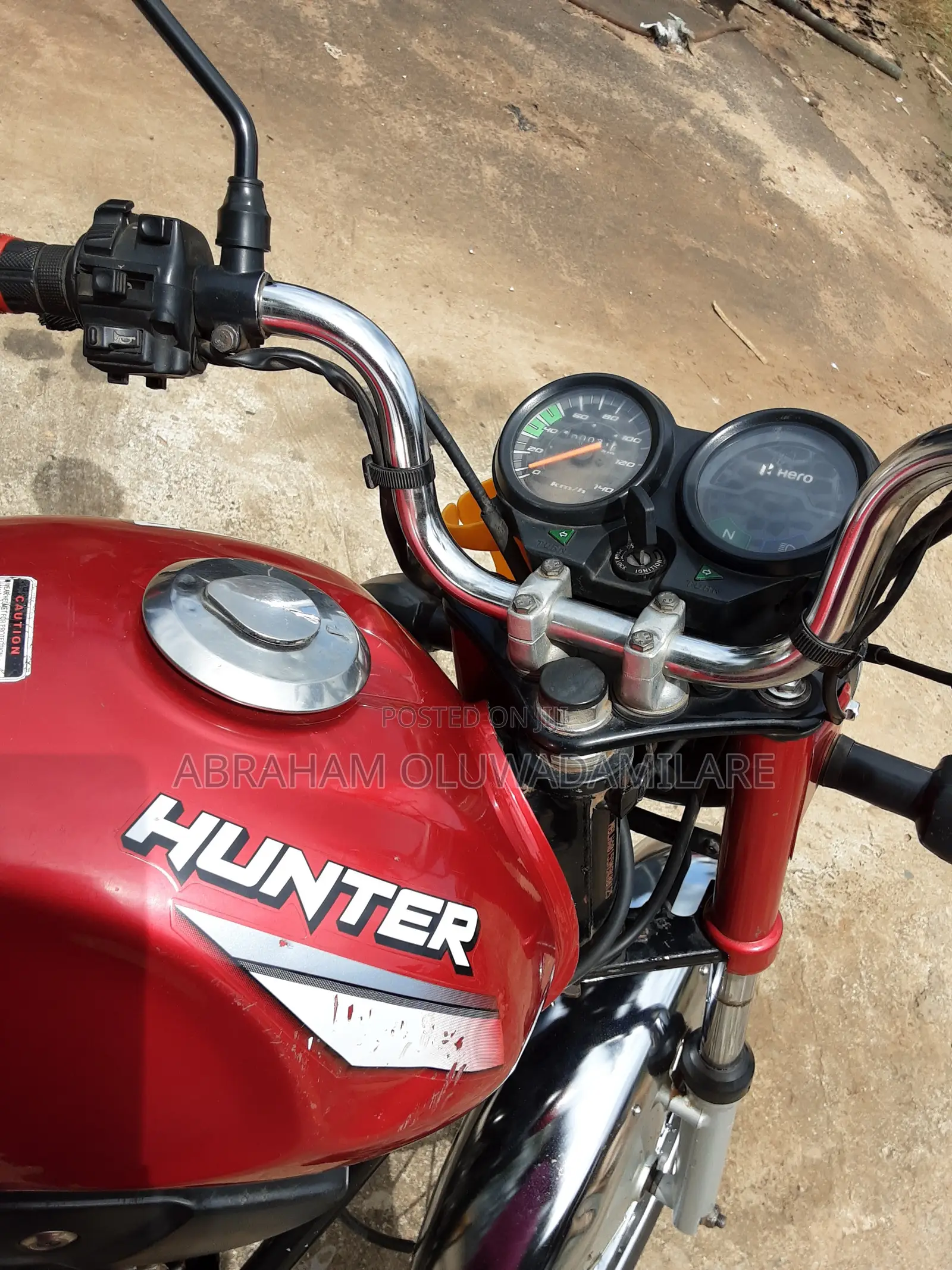 Hero Hunter 125 2024 Pink