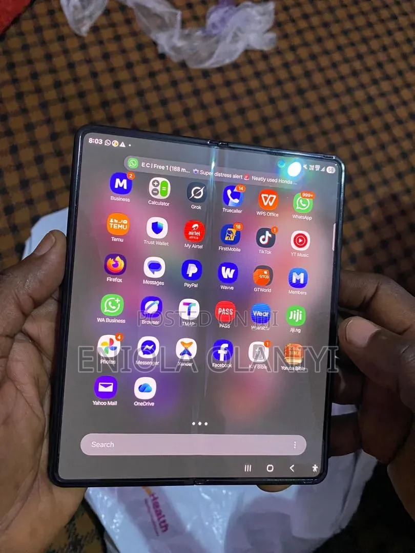 Samsung Galaxy Z Fold 3 256 GB Black
