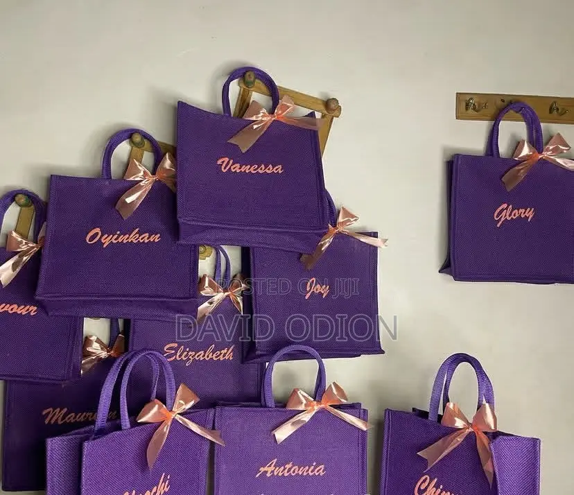 Jute Plain Bag Per Dozen