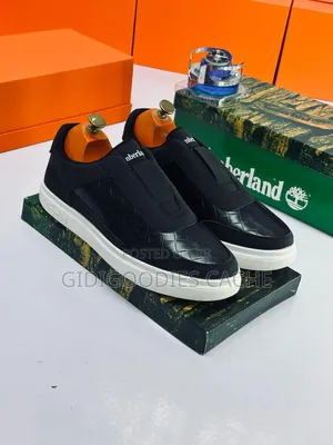 Mens Timberland Quilted Laceless Shoes Size 40-46