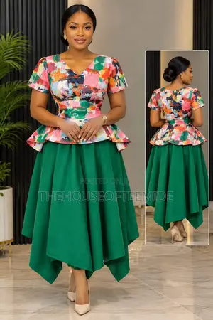 Classic Comfy Elegant Women Clothes Skirt With Blouse