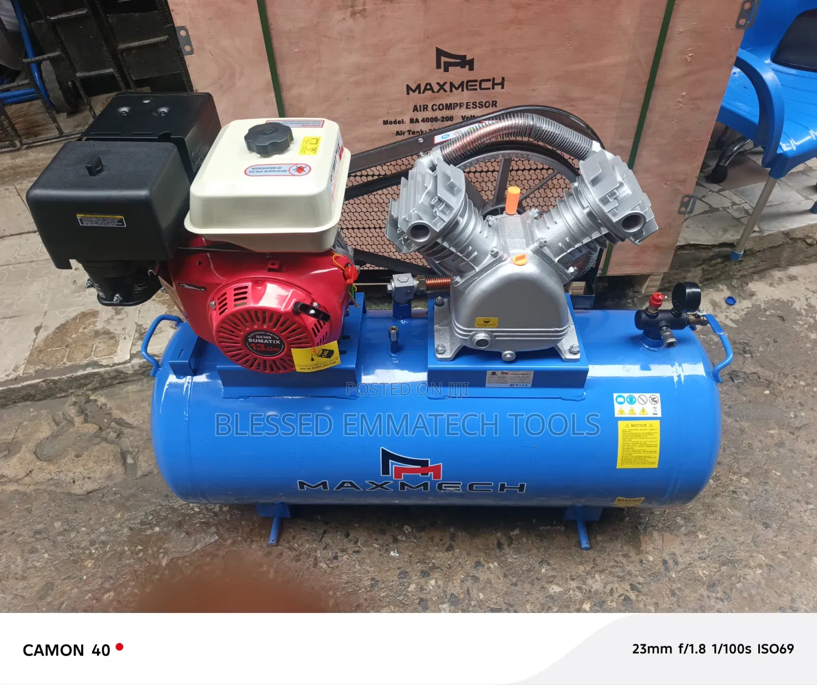 Maxmech 200L Air Compressor