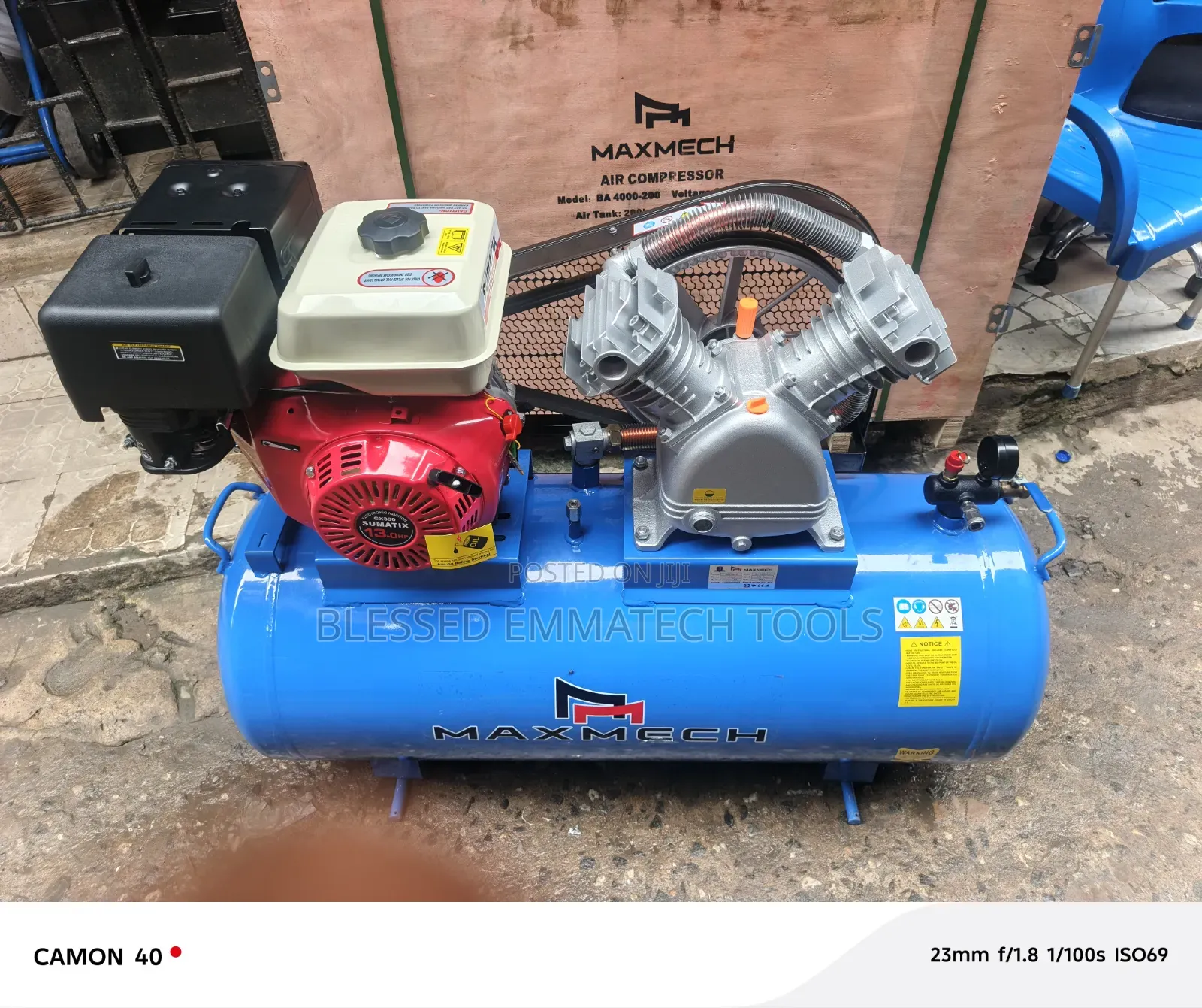 Maxmech 200L Air Compressor