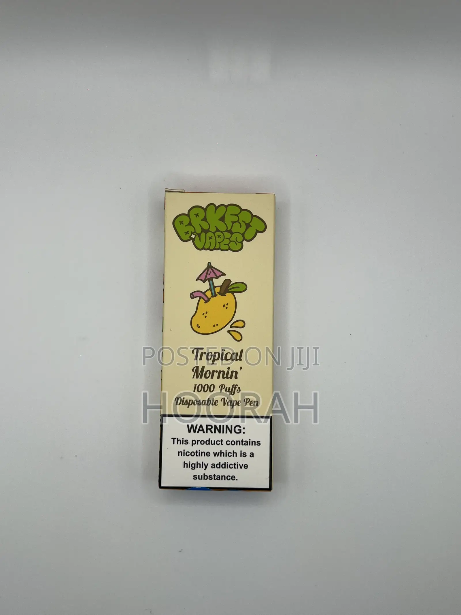 Burna Boy’s Brkfst Vape - 1000 Puffs
