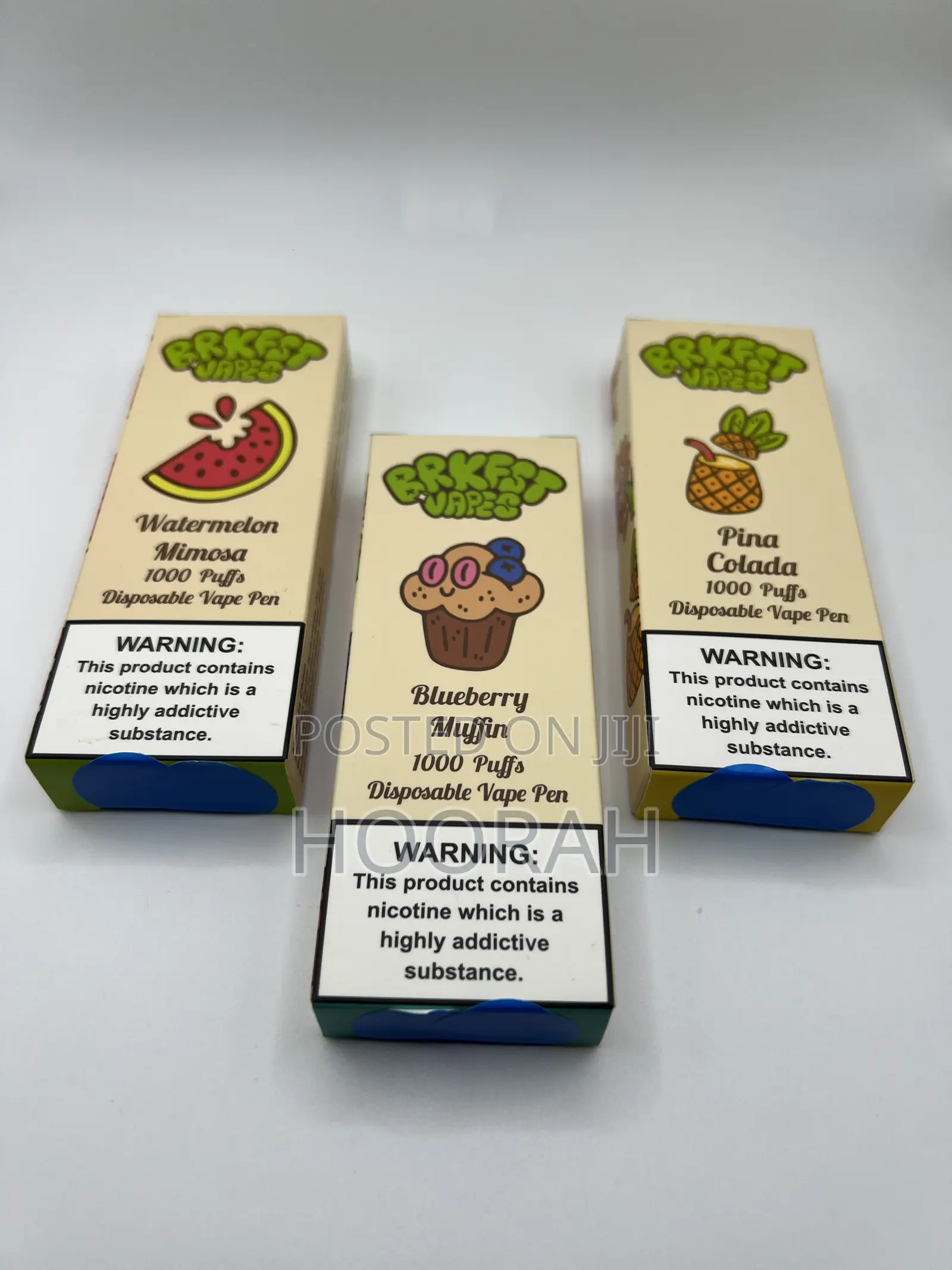 Burna Boy’s Brkfst Vape - 1000 Puffs