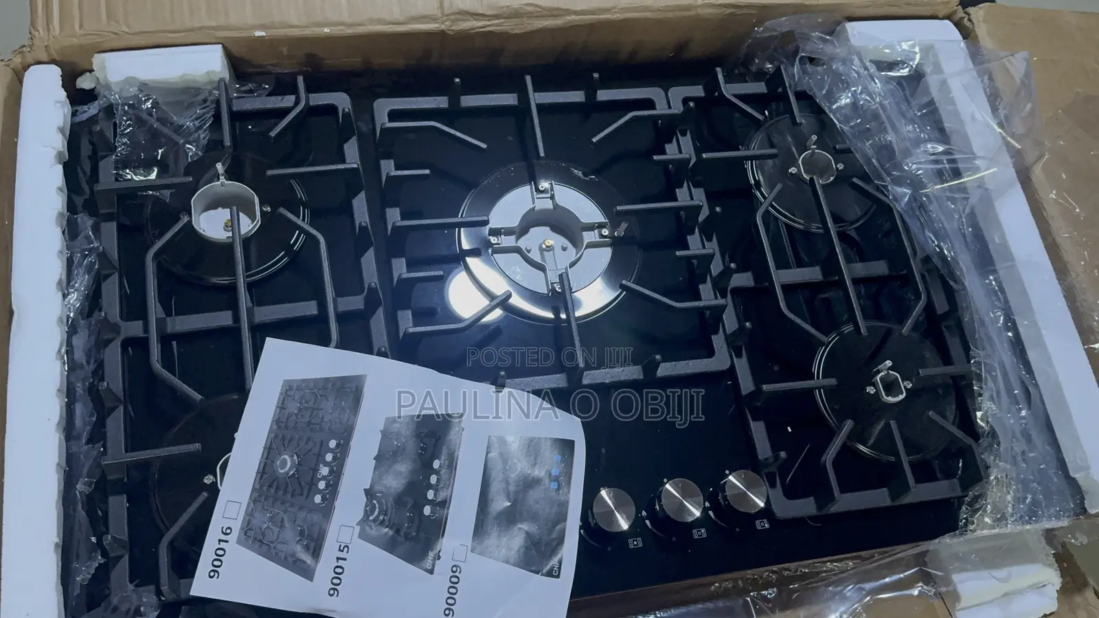 5 Burner Gas Cooker Stove