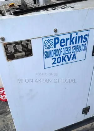 Perkins Soundproof Diesel Generator 20kva, Made in England for Sale .