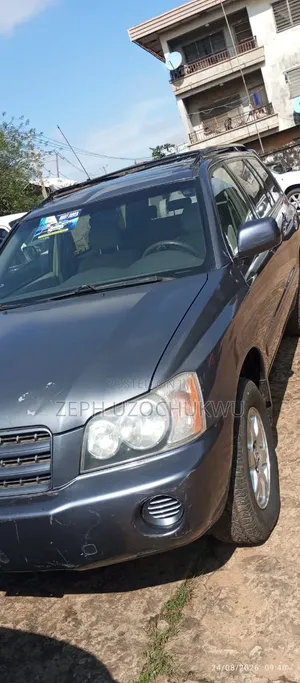 Toyota Highlander V6 AWD 2003 Gray