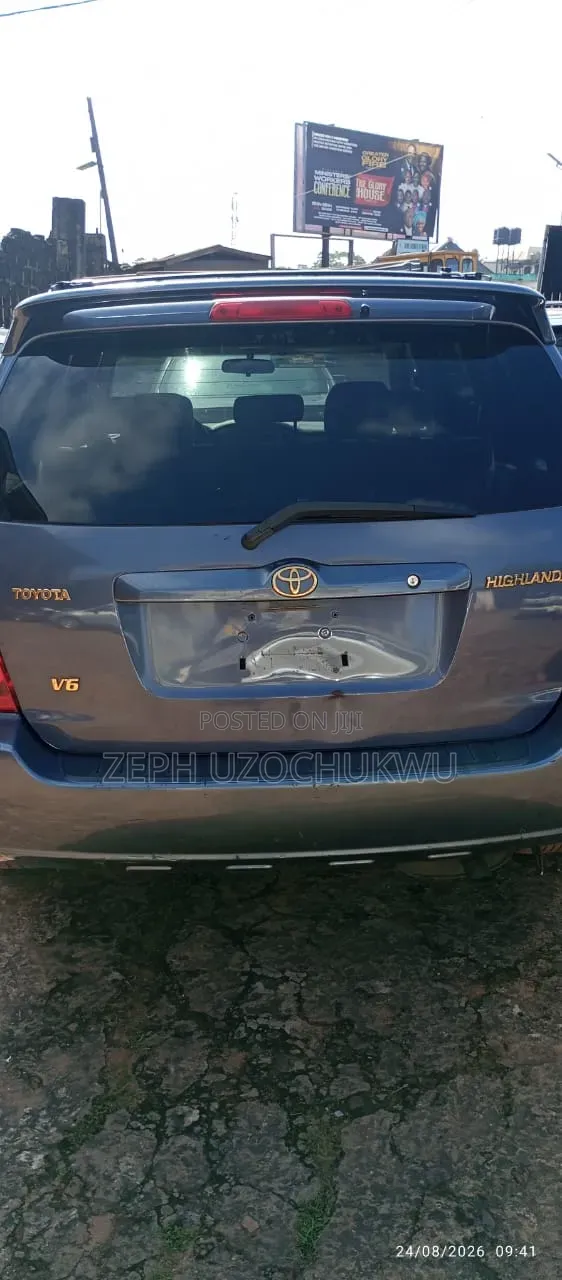 Toyota Highlander V6 AWD 2003 Gray