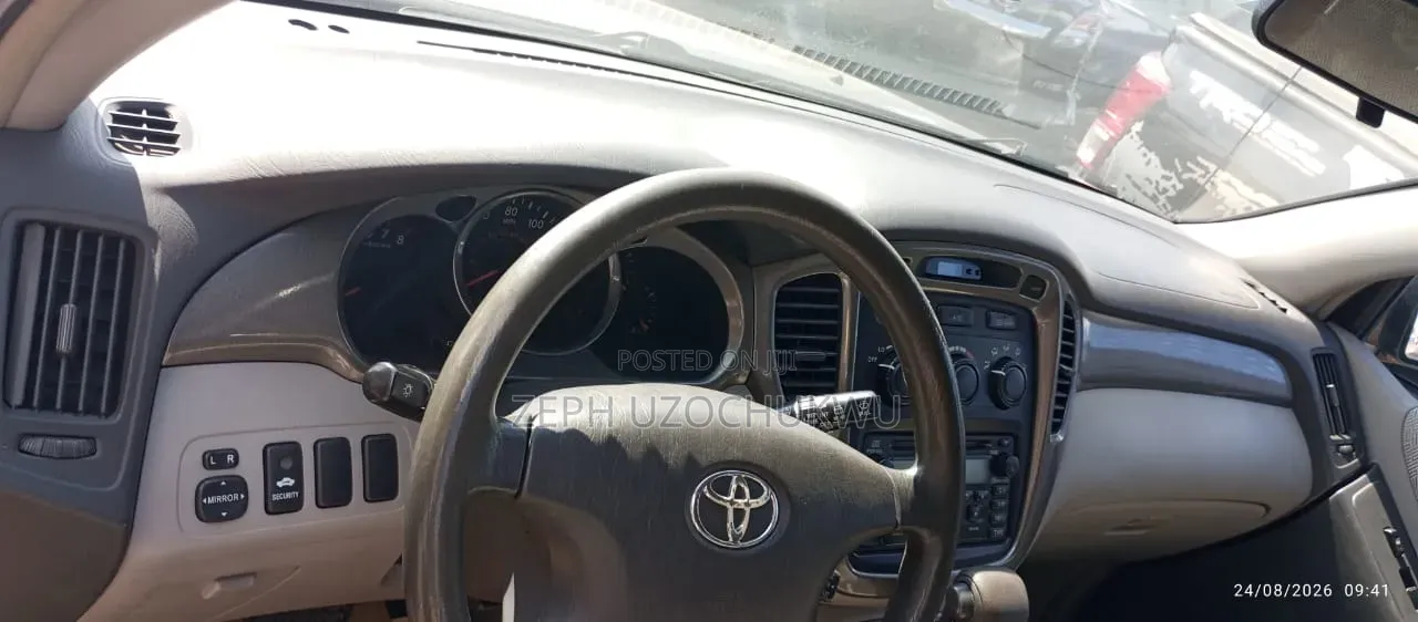 Toyota Highlander V6 AWD 2003 Gray
