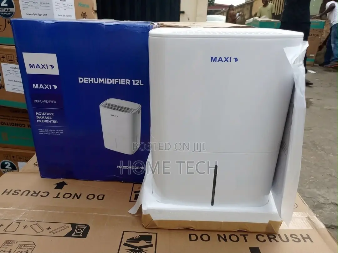 Maxi 12L Smart Dehumidifier 300W With Timer Controls – MAXIDH12DEN7