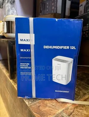 Maxi 12L Smart Dehumidifier 300W With Timer Controls – MAXIDH12DEN7