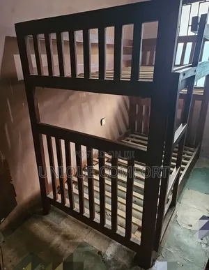 Top Quality 4 by 6 Mansonia Real Wooden Bunk Bed