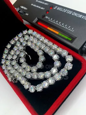 VVS Moissanite Diamonds  Tennis Chain  