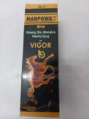 Manpowax Vigor Chocolate Syrup X 200ml