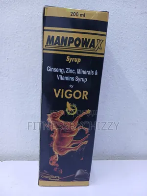 Manpowax Vigor Chocolate Syrup X 200ml