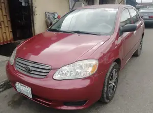 Toyota Corolla 2004 Burgundy