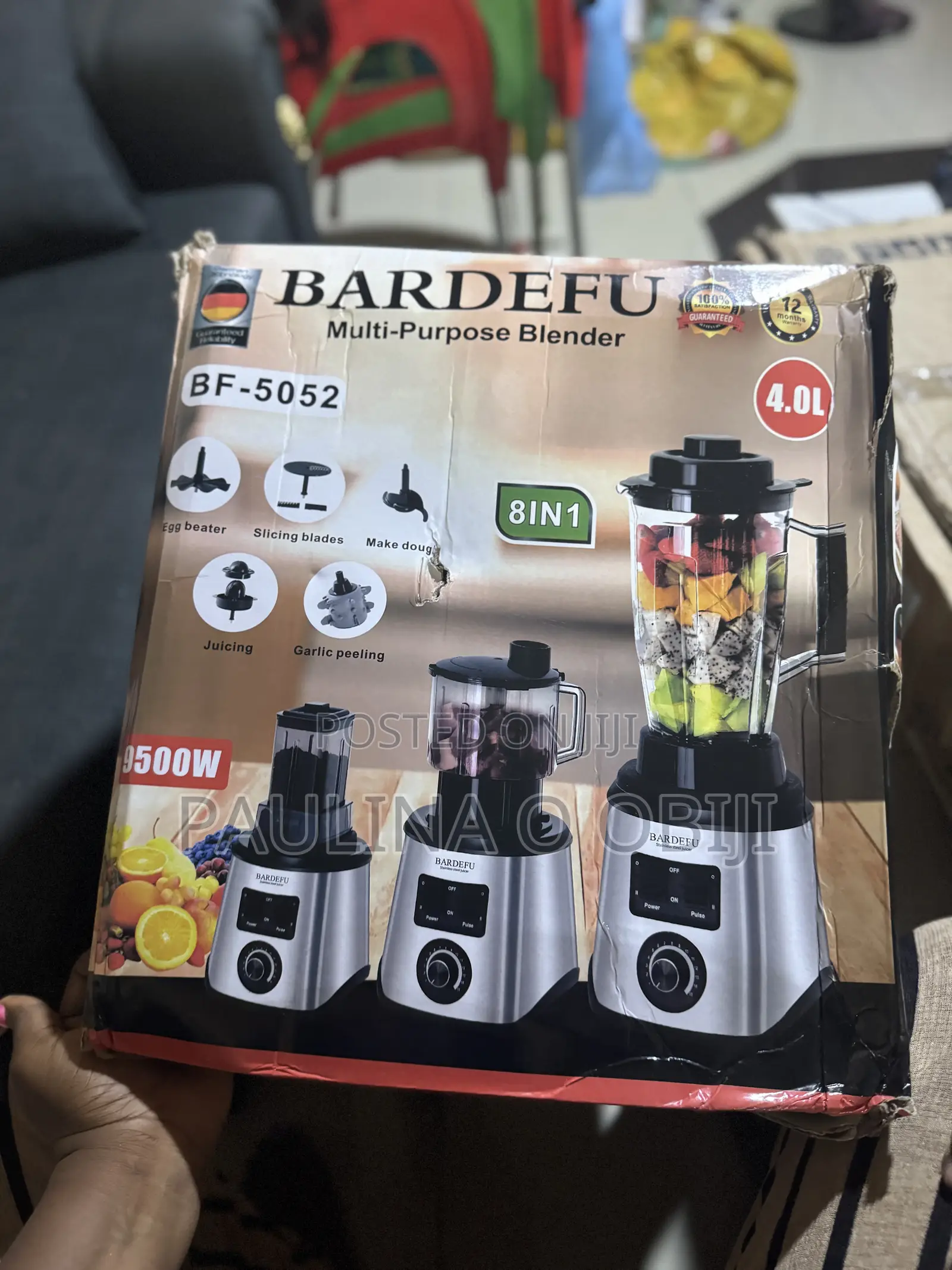 8 in 1 Multi Purpose Blender