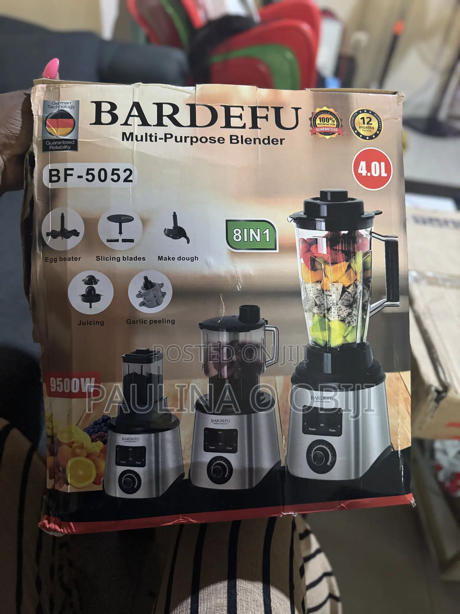 8 in 1 Multi Purpose Blender