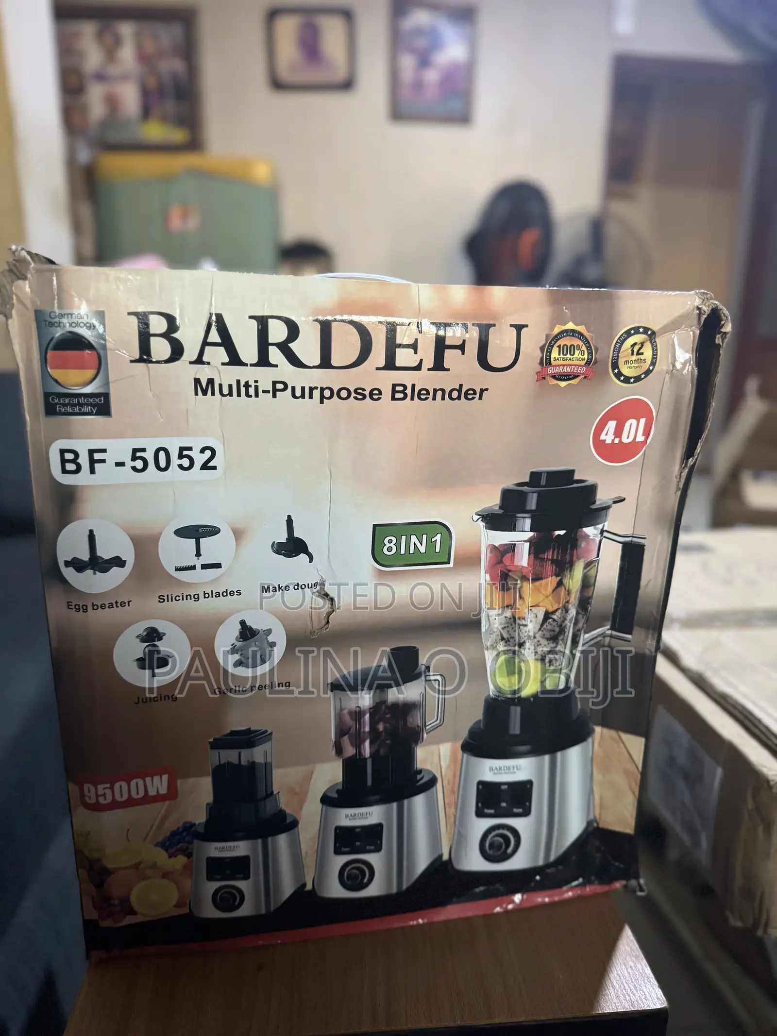 8 in 1 Multi Purpose Blender