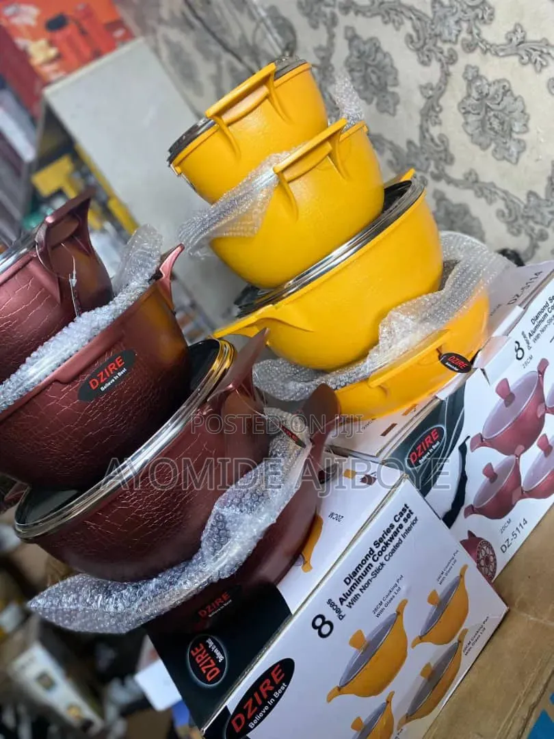8pcs Granite Pot