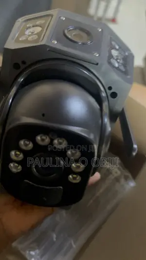 V380 Wireless Smart Solar Bullet-Dome, Security Camera