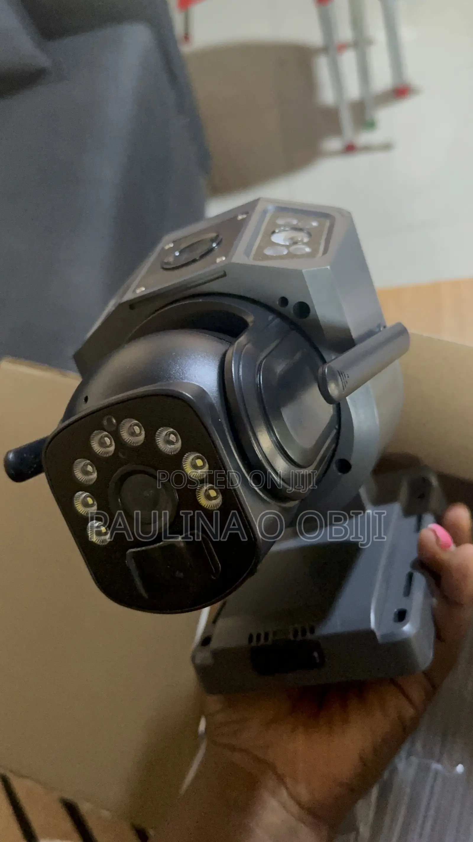 V380 Wireless Smart Solar Bullet-Dome, Security Camera